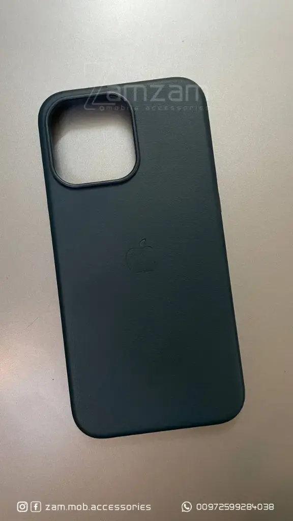 كفر ازرق كحلي شعار ابل (iPhone 12 pro)