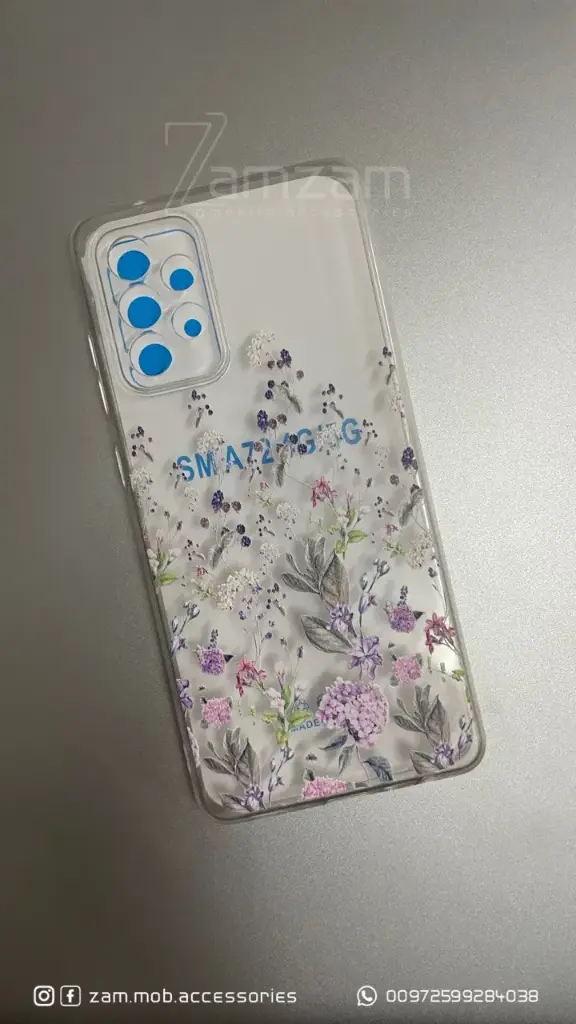 كفر شفاف ورود (Samsung A72)