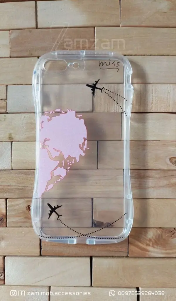 كفر نصف قلب زهري  (iPhone 11 pro max)