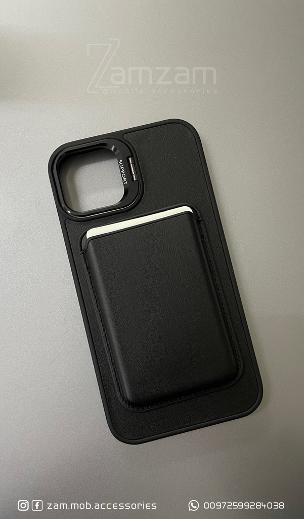 كفر اسود بطاقة  (IPhone 11)