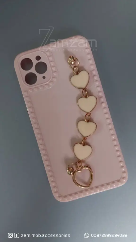 كفر زهري يد قلوب  (iPhone 11 pro max)