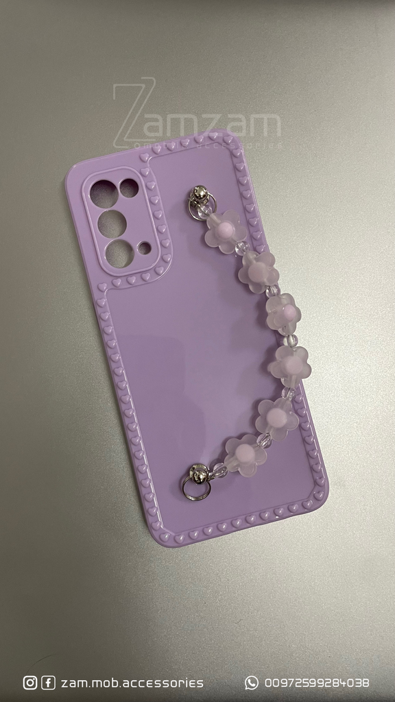 كفر بنفسجي ورود (Oppo A54)