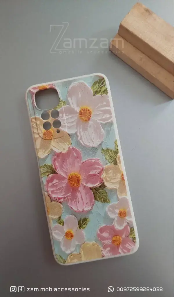 كفر ورود ملونة (Samsung A03S)