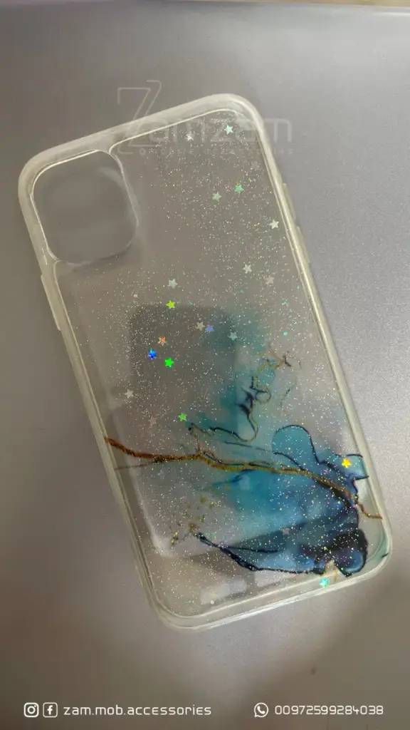 كفر مموج ازرق (IPhone x/xs)