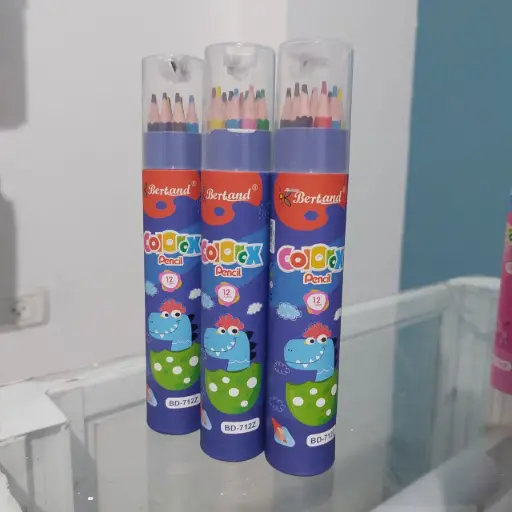 علبة الوان خشبيه ١٢